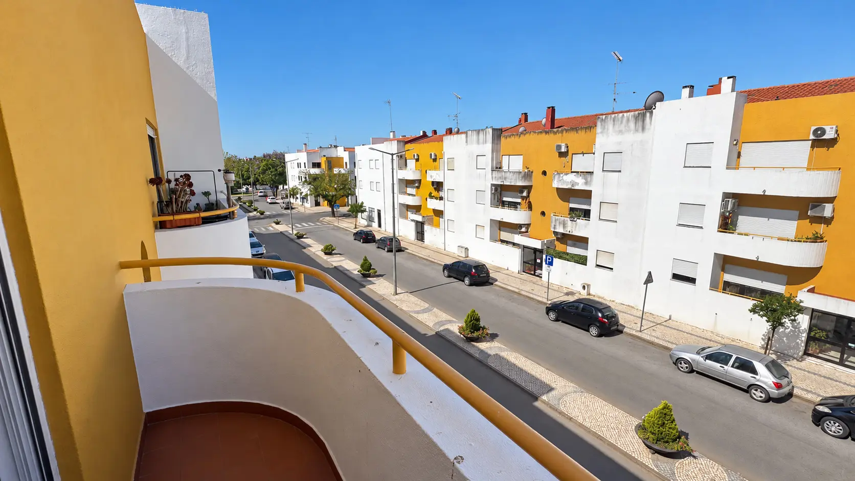 Varanda e vista