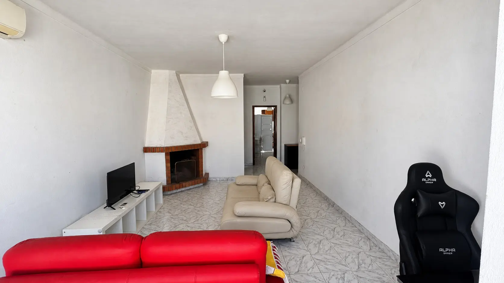 Sala do apartamento